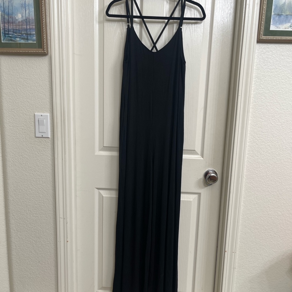 Bluivy Black Strappy Jumpsuit Romper Size Small NWT
